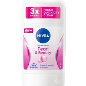 NIVEA Pearl & Beauty Antiperspirant Stick, 48-Hour Protection, 50ml