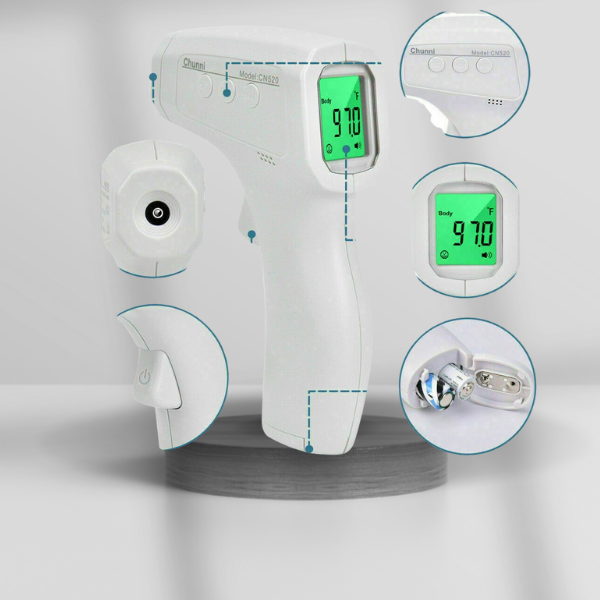 Chunni CN520 Non-Contact Forehead Thermometer – Digital Infrared - Image 3